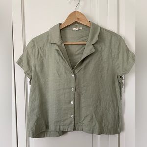 Sage Button Down🌿